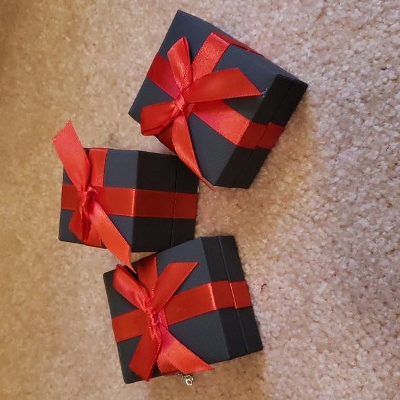 3 Piece Set: Sterling, White Lab Sapphire - Picture 11 of 11